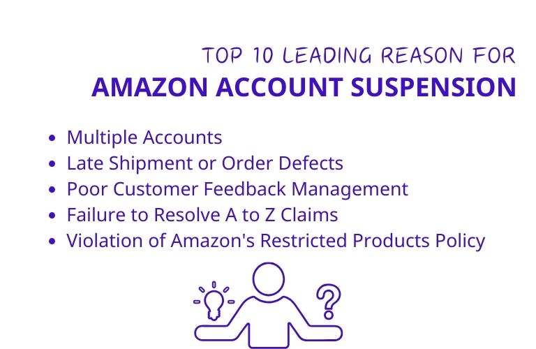 Understanding the Leading Reasons for Amazon Account Suspension is important.