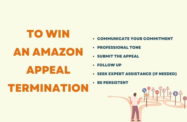 Some other steps to follow if you want to win an Amazon appeal termination