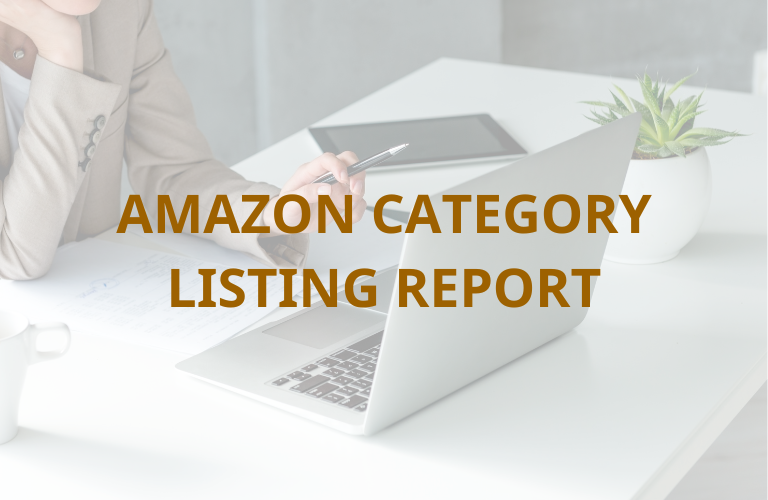 Definition of Amazon category listing report