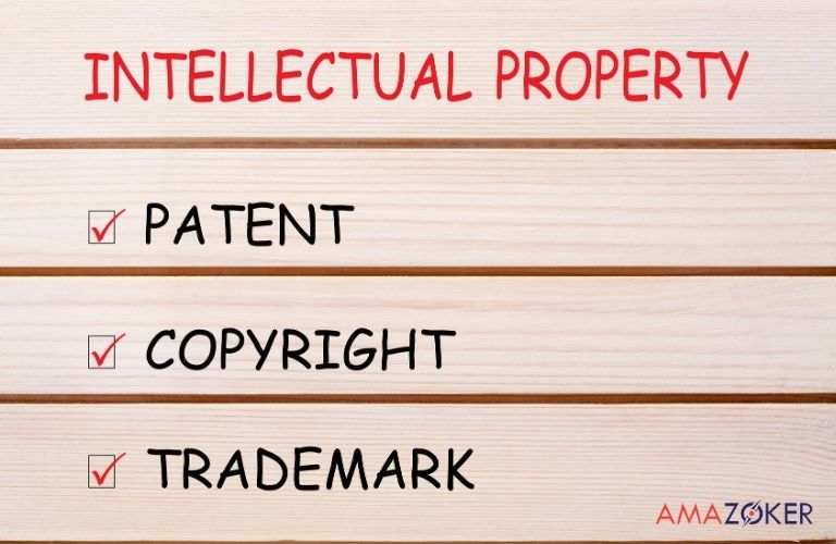 3 common types of Intellectual Property rights on Amazon