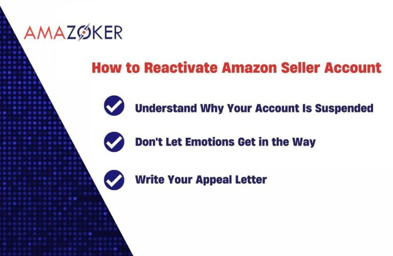 Three notes on how to reactivate amazon seller account