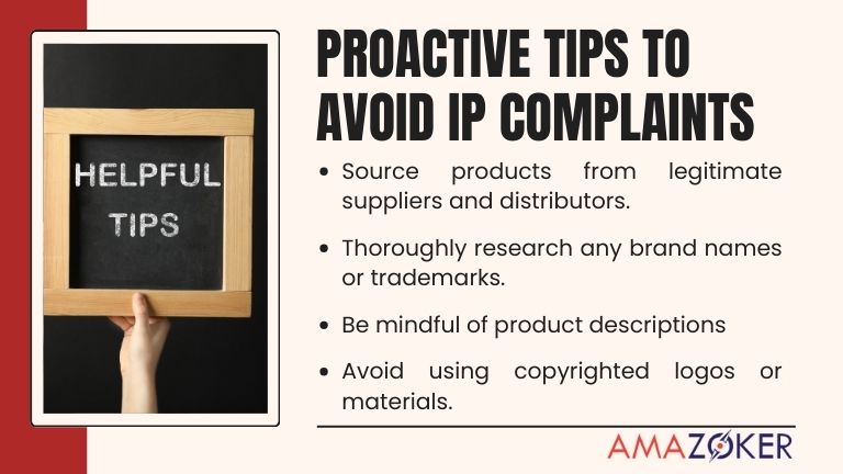 Take proactive steps to prevent IP complaints