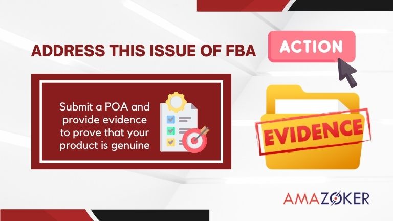 Ways to handle an inauthentic suspension due to fault of FBA